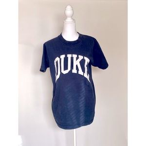 Vintage classic Duke navy t-shirt size small